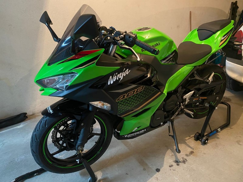 Kawasaki Ninja 400 - Autocolantes para a carenagens laterais